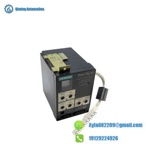 SIEMENS Static Trip III RMS-TSG-TZ-C, Industrial Control Module