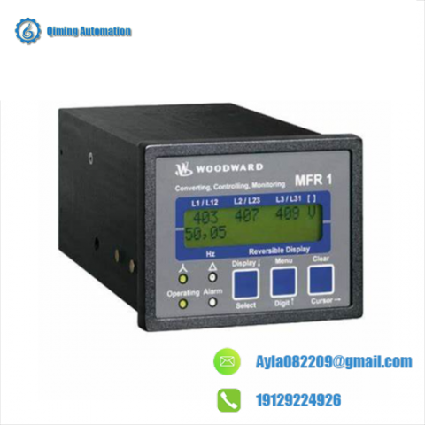 WOODWARD MFR11 Protection Relay, MFR11 Series Relay Module
