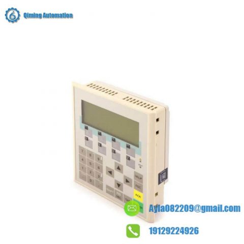 SIEMENS 6AV6641-0BA11-0AX1: SIMATIC Operator Panel for Industrial Control Solutions
