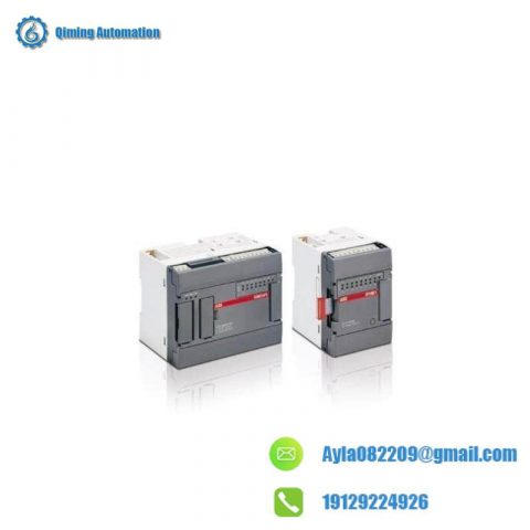 ABB 07KR51 07CR41:AC31, Industrial PLC with 8 Digital Inputs/6 Digital Outputs, 34kB Memory & 24VDC Supply