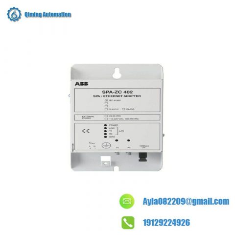 ABB SPA-ZC 402 Ethernet Adapter, High-Speed Networking Solution
