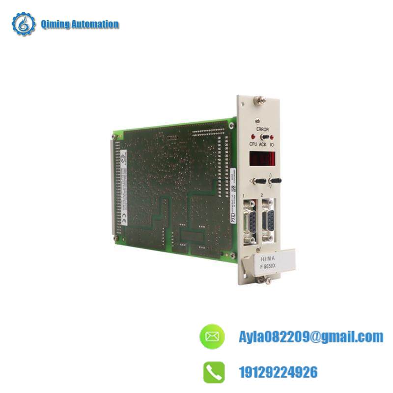 f8650x_hima_cpu_module.jpg HIMA F8650X CPU Module, Control & Automation, Electronics