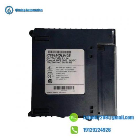 GE FANUC IC694MDL940 - PACSystems RX3i Modular Programmable Automation Controller, High Availability & Connectivity