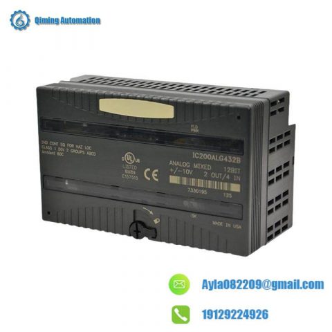 GE Fanuc IC200ALG432: 10 Volt DC Analog Mixed Module