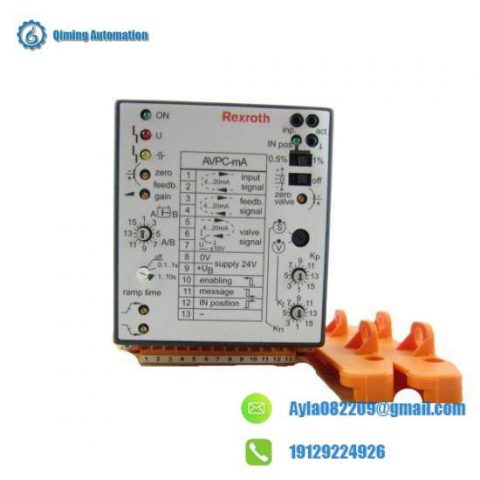 REXROTH VT-MACAS-500-10/V0/I: Precision Position & Velocity Control Module