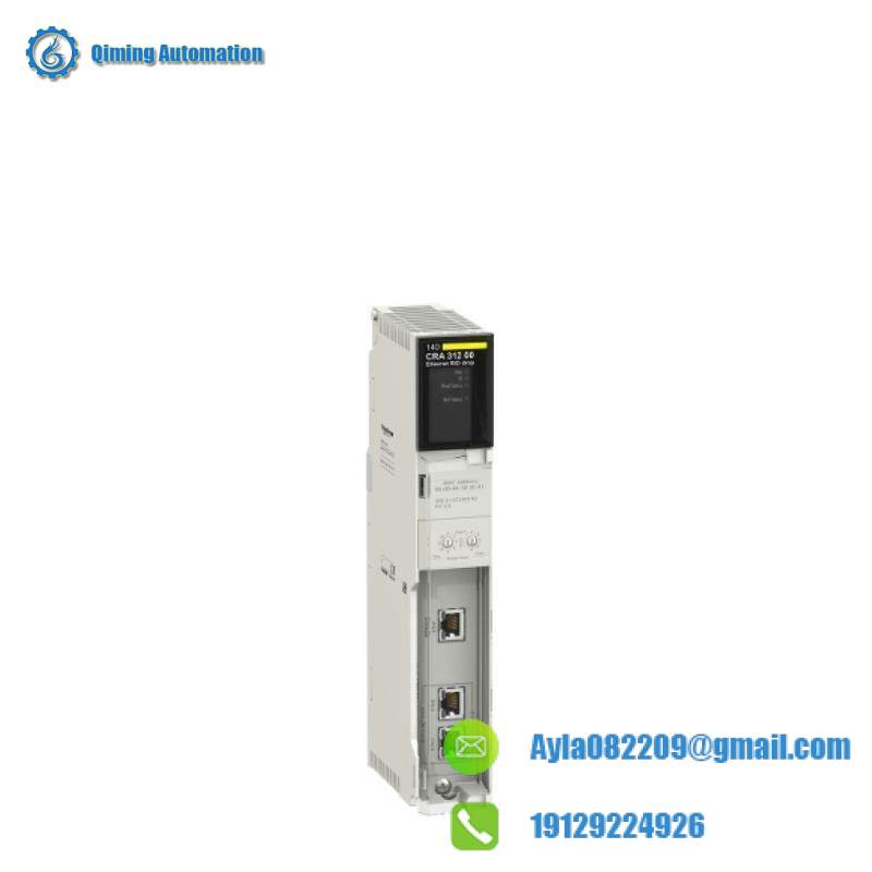 schneider_140cra31200_1.jpg Schneider 140CRA31200 Ethernet RIO Drop E/IP 1CH Adaptor Module