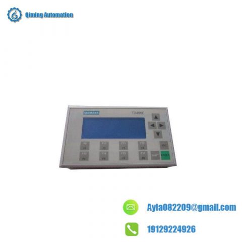 SIEMENS 6AV6640-0AA00-0AX0: TD400C Text Display - Industrial Control Solution