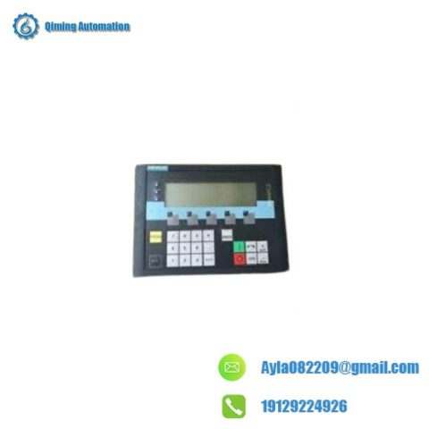 SIEMENS 6SL3055-0AA00-4CA4: Unmatched Operator Panel for Seamless Automation