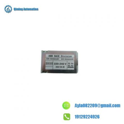 ABB SCR-1SDA063550R1: Precision Moulded Case Circuit Breaker