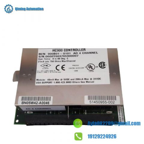 Honeywell 900A01-0101: Analog Input Module for Advanced Control Systems