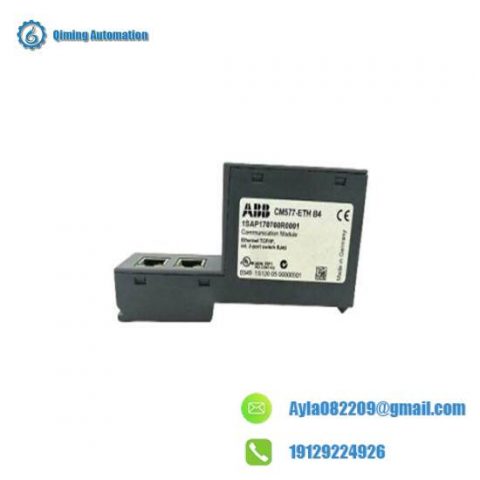 ABB CM577-ETH 1SAP170700R0001 Communication Module: Ethernet Interface for AC500 PLCs