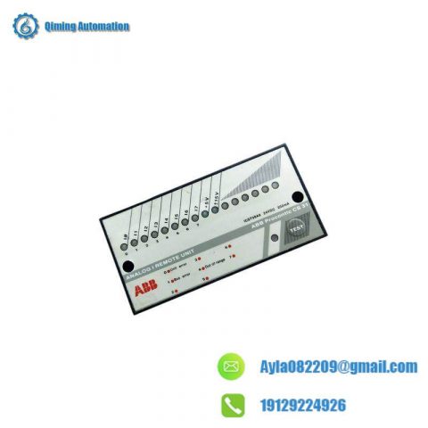 ABB ICST08A9 FPR3335901R1012 Analog Input Module - RTD, Temperature Sensing Solution for Industrial Automation