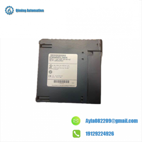 GE-FANUC IC694MDL240A | 120 Volt AC Input Module