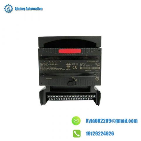 GE IC200MDL930 Output Relay Isolated - 8 Point Industrial Control Module