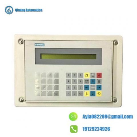 SIEMENS 6AV3515-1EB00 OP15A Operator Panel: Advanced Human-Machine Interface