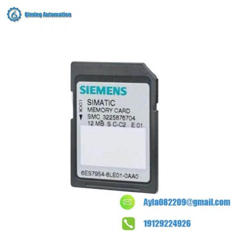 Siemens 6ES7954-8LP03-0AA0 Memory Card: Industrial Control Module, Advanced Technology for Enhanced Performance