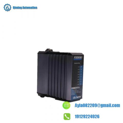 Foxboro FBM241C P0914WM: Channel Isolated 8 Input Module, for Advanced Control Systems