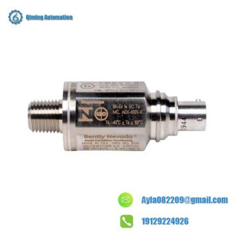 Bently Nevada 330525-02: Velocity Monitoring Sensor for Industrial Automation