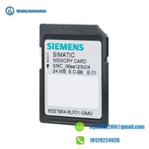 SIEMENS 6ES7954-8LL02-0AA0 Memory Card - 256 MB: Advanced Data Storage Solution for Industrial Automation