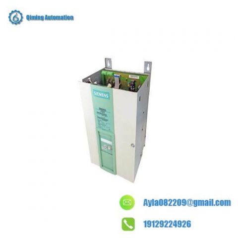 Siemens 6RA7018-6DS22-0 Master Converter: Precision Control for Industry's Power Efficiency