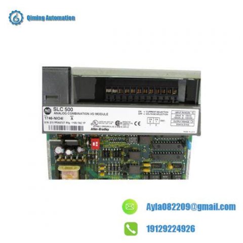 Allen-Bradley SLC500 1746-NIO4I Analog Combination Module