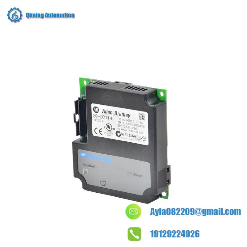 ab_20-comm-e_interface_adapter.jpg Allen-Bradley AB 20-COMM-E INTERFACE ADAPTER, Advanced Control System Component