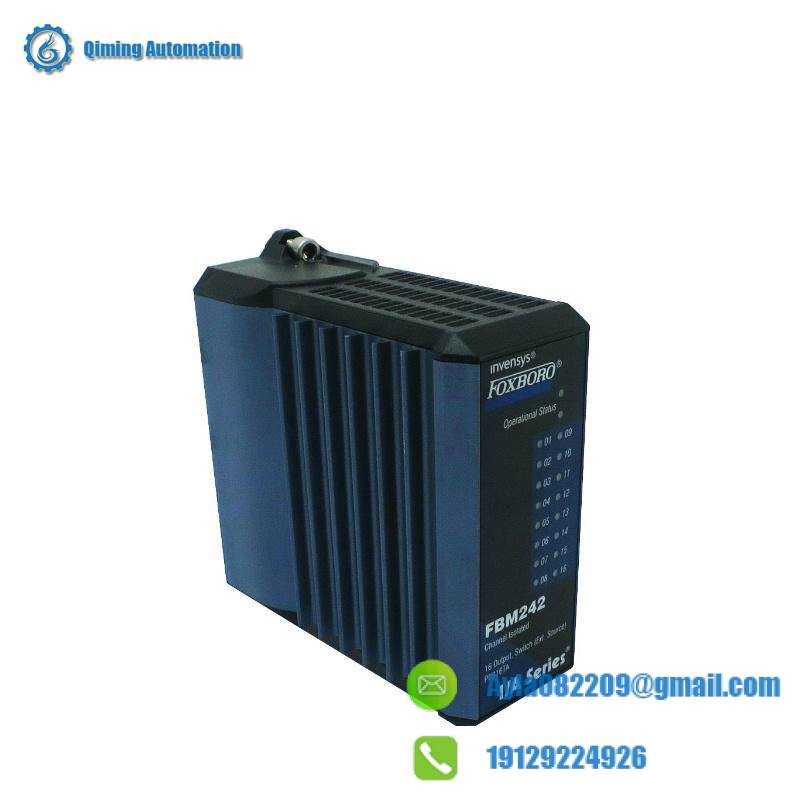 fbm242_foxboro_channel_isolated_16_output_switch.jpg FOXBORO 3AXQD1 Industrial Control System Module, High Precision Automation Component