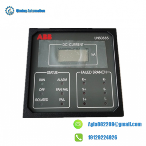 ABB UNS0885A-Z,V1 - Advanced Converter Display for Industrial Automation