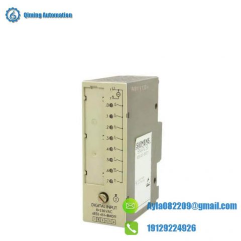 Siemens 6ES5431-8MD11 Digital Input Module for S5 PLC Systems