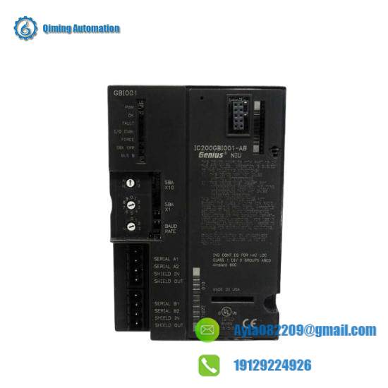 ge_ic200gbi001.jpg GE IC200GBI001 Internet Integration Fast Ethernet Module