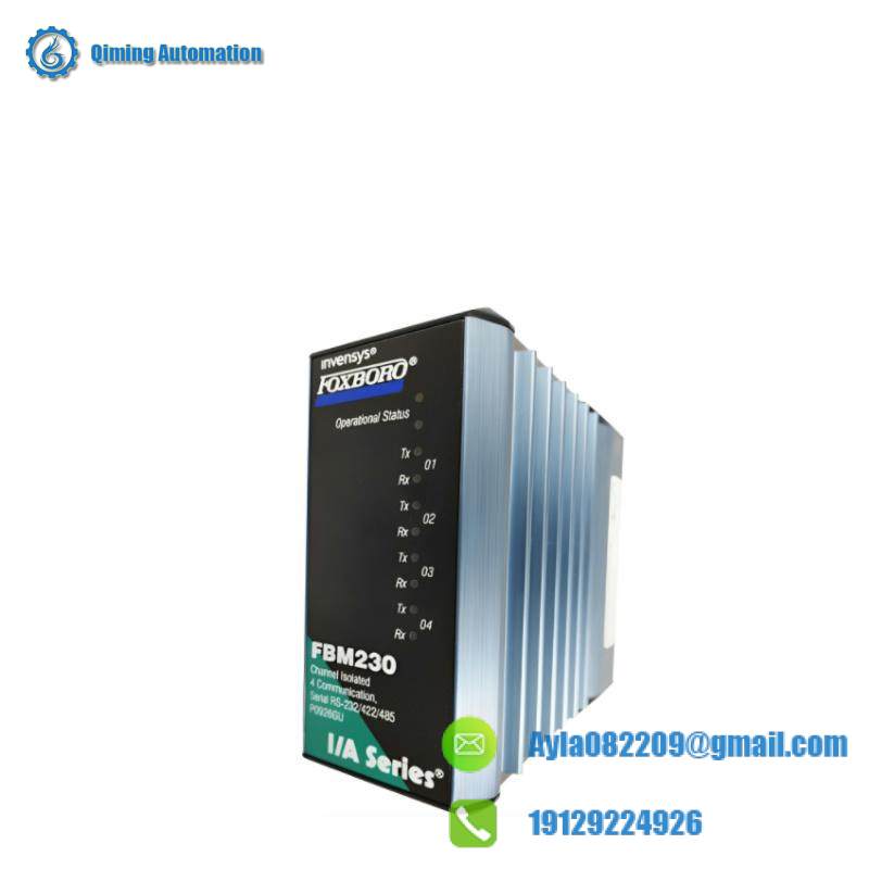 fbm230_p0926gu_foxboro_communication_module.jpg FOXBORO FBM230 P09266GU Industrial Communication Module