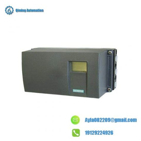 SIEMENS 6DR5020-0EN01-0AA0 Smart Electropneumatic Positioner for Advanced Control Systems